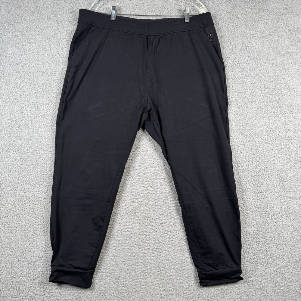 Public Rec All Day Every Day Jogger Mens 40x30 (37x26) Black Stretch Comfort